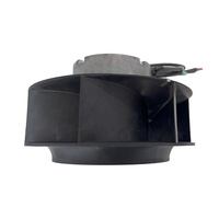 Ventilateur centrifuge EC haute performance 225 mm 230 V Débit d'air 1455 m³/h 650 Pa 215 W Ventilateur à pales courbées vers l'arrière pour système FFU et CVC