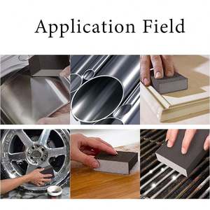 Bloc de tampons abrasifs de ponçage et de polissage pour nettoyage de cuisine, <span class=keywords><strong>à</strong></span> angle réglable - Product Image 4