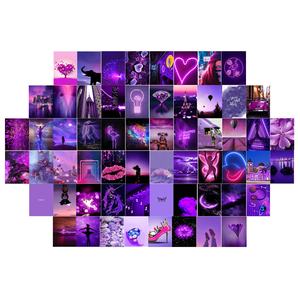 50 pièces rose 4x6 <span class=keywords><strong>photo</strong></span> mur <span class=keywords><strong>photo</strong></span> <span class=keywords><strong>collage</strong></span> art kit images esthétiques pour mur <span class=keywords><strong>collage</strong></span> néon - Product Image 2