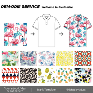 <span class=keywords><strong>Polo</strong></span> de golf pour homme, qualité supérieure, impression par sublimation intégrale, logo personnalisé, marque privée, séchage rapide, évacuation de l'humidité - Product Image 3