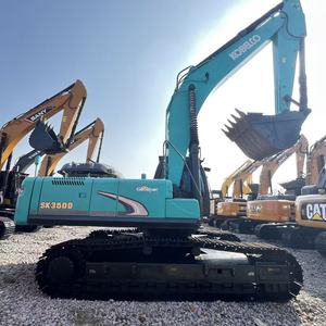 35 Máy xúc đào bánh xích <span class=keywords><strong>Kebelco</strong></span> 350 cũ, hàng chính hãng Hàn Quốc - Product Image 3