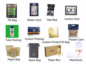 Vente en gros de tees de golf en bambou et bois dur, écologiques, durables, légers, de taille personnalisée, pour minimiser le spin latéral, et support de balle de golf - Product Image 6