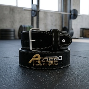 Cinturones Deportivos de Alta Calidad al por Mayor, Personalizados, de Cuero PU con Hebilla de Acero, Ecológicos, para Levantamiento de Pesas y Sentadillas - Product Image 6