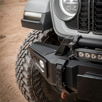 Pare-chocs avant OMU Genesis avec trous de capteur pour accessoires de pare-chocs Jeep Wrangler JL Gladiator JT