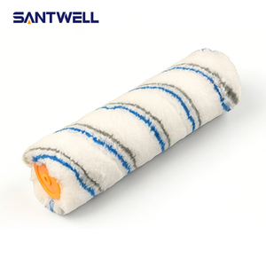 4/6/8/9 Inch Short Handle <b>Paint</b> Roller Long Bristle Roller for Latex <b>Paint</b> Waterproof Coating Efficient Painting for Walls - Product Image 6