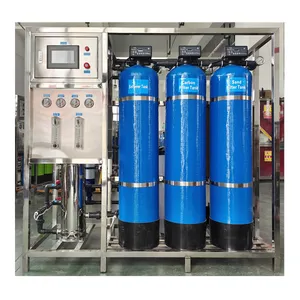 Industrial Purify Underground Boiler 500lph 3000gpd RO Reverse Osmosis Membrane Water Treatment Machinery For Drinking