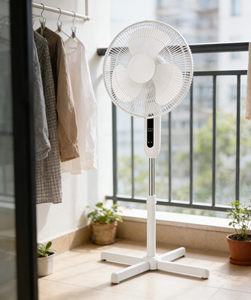 Ventilador de Piso <span class=keywords><strong>HOLMES</strong></span> de 16' Digital con Oscilación de 80°, 3 Velocidades, 3 Modos, Temporizador de 7.5 Horas, Altura Ajustable, Inclinación de 30°, Control Remoto - Product Image 2