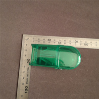 Boîte de rangement en plastique PP personnalisée pour pilules, coupe-pilules, compartiment de rangement, support de capsules médicinales, trousse médicale, injection