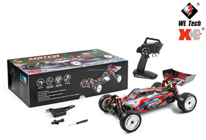 Nouveau WLtoys 104001 chenille <span class=keywords><strong>RC</strong></span> voiture 1/10 échelle haute vitesse <span class=keywords><strong>Auto</strong></span> 45 KM/H 4WD véhicule électrique tout-terrain escalade voiture jouets RTR - Product Image 4