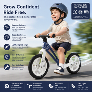Bicicleta de Equilibrio Plegable de 12 Pulgadas con Marco de Fibra de Nailon, Nuevo Diseño, Alta Calidad, Precio Económico, Promoción al por Mayor para Niños Pequeños y Bebés - Product Image 3