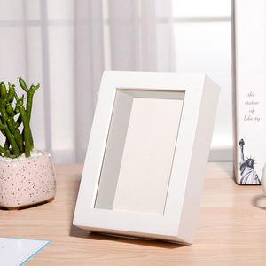 <span class=keywords><strong>Cadre</strong></span> <span class=keywords><strong>photo</strong></span> <span class=keywords><strong>3D</strong></span> blanc effet ombre, boîte à images profonde, vente <span class=keywords><strong>en</strong></span> gros pour la décoration intérieure - Nouveauté 2026 - Product Image 3