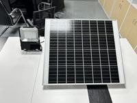 Panneau solaire monocristallin PERC demi-cellule haute efficacité Panailo Factory pour système d'énergie solaire domestique