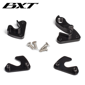 Support de dérailleur arrière BXT <span class=keywords><strong>pour</strong></span> vélo, 135x9mm+142x12mm, <span class=keywords><strong>crochet</strong></span> avec axe traversant, vis de fixation <span class=keywords><strong>pour</strong></span> cadre de VTT, pièces de vélo en alliage - Product Image 4