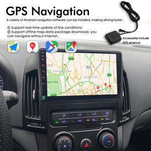 8 + 128GB AI Control de voz inalámbrico CarPlay Radio de coche para <span class=keywords><strong>Hyundai</strong></span> <span class=keywords><strong>I30</strong></span> 2006-2011 Android 13 reproductor de vídeo Multimedia navegación <span class=keywords><strong>GPS</strong></span> - Product Image 4