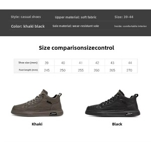 MAKU Wholesale Lace-up Shoes with Breathable Non-slip Chef Shoes Trendy Versatile <b>Black</b> PU Shoes Work Casual <b>Sneakers</b> - Product Image 5