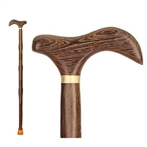 Высококачественная профессиональная палка для ходьбы, деревянная палка для ходьбы, трость для отделки грецкого ореха, поставщик и производитель