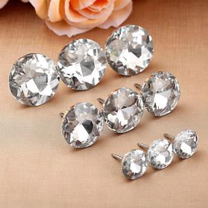Boutons en <span class=keywords><strong>strass</strong></span> <span class=keywords><strong>de</strong></span> verre à paillettes en gros, boutons en cristal à coudre, installation sans outil, clous décoratifs à tête en cristal <span class=keywords><strong>de</strong></span> type épingle - Product Image 4
