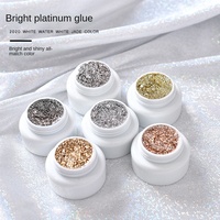 Capsules pour manucure japonaise, couleurs or et argent, platine, haute densité, dessin, peinture couleur, nouvelle collection 2020