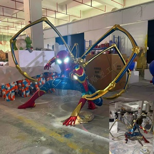 Escultura <span class=keywords><strong>de</strong></span> Superhéroe <span class=keywords><strong>de</strong></span> Fibra <span class=keywords><strong>de</strong></span> Vidrio Personalizada <span class=keywords><strong>de</strong></span> Gran Tamaño para Bodas, Plazas, Restaurantes Infantiles, Colección <span class=keywords><strong>de</strong></span> Arte para el Hogar - Product Image 4