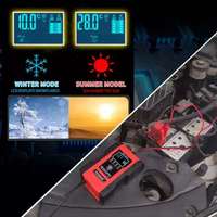 Chargeur de batterie au plomb-acide et au lithium-fer 12V 24V 6A pour moto et voiture, prise EU US UK