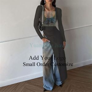 Sleeveless Long Denim Dress - Casual & Stylish Women's Fashion