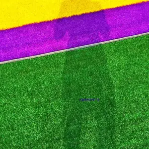 מלאכותי דשא גן מיוחד קשת מסלול צבע סימולציה דשא שטיח פלסטיק סימולציה דשא 1 מ"מ 2MM 5MM 3MM