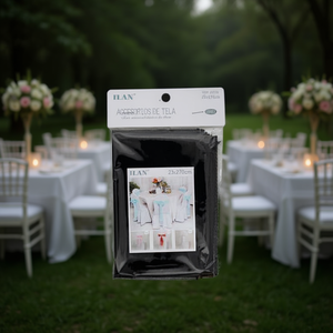 ผ้าคลุมเก้าอี้ Ilan Lazo ขนาด 23x270 ซม. สีดำ ผ้าตกแต่ง - Product Image 3