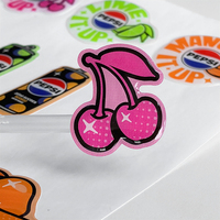 Autocollant en résine époxy 3D personnalisé, en relief, imperméable, auto-adhésif, en PVC, avec logo imprimé, pour la décoration de jouets et de produits électroniques
