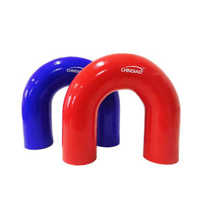 خرطوم مطاطي عالي الضغط للسيارات على شكل S <span class=keywords><strong>T</strong></span> Y U، خرطوم مرن من السيليكون للتوربو والرادياتير - Product Image 1