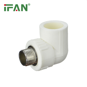 China Comercio al por mayor de rosca hembra de latón igual Tee blanco PPR tuberías accesorios Tee para suministro de agua - Product Image 6