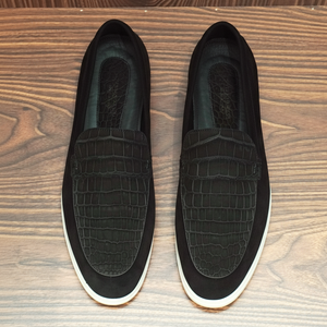 Scarpe su Misura in Vera Pelle di Alligatore con Patina Artigianale <span class=keywords><strong>Calzature</strong></span> Formali Derby di Alta Gamma per Uomo - Product Image 5