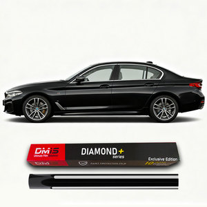 Película Protectora de Pintura para Automóviles de TPU PPF de Color Negro Brillante Autocurable y Antiarañazos, Película Protectora para Automóviles, Película para Vidrios - Product Image 1