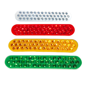 <span class=keywords><strong>Reflector</strong></span> de carretera de alto brillo Panel de plástico de ojo de gato 43 <span class=keywords><strong>Reflector</strong></span> de cuentas de cristal - Product Image 2
