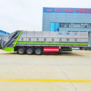 Camión <span class=keywords><strong>de</strong></span> Transporte <span class=keywords><strong>de</strong></span> Basura Móvil con Motor Diésel <span class=keywords><strong>de</strong></span> 47 CBM, Función <span class=keywords><strong>de</strong></span> Compactación <span class=keywords><strong>de</strong></span> Residuos Sólidos, Emisión Euro 3 - Product Image 3