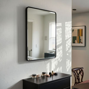 Verre miroir en aluminium double couche personnalisé en usine en Chine, 1,1 mm-6 mm, verre flotté argenté pour applications salle de bain et cuisine - Product Image 4