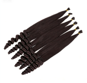 Venta al por mayor de cabello de ganchillo para mujer, 18 pulgadas, 1 hebra/paquete, materiales de fibra de alta temperatura, cabello rizado francés con ondas sueltas estilo diosa - Product Image 4