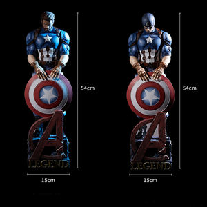 Héroes de Anime <span class=keywords><strong>Marvel</strong></span> Spider-Man, Iron Man, Figuras de Resina Creativas y Personalizadas de Oficina, Aberdeen - Product Image 5