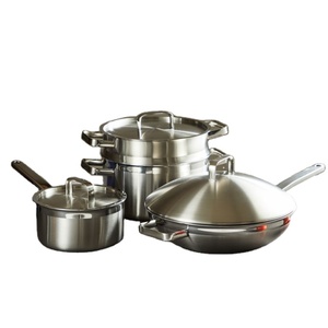 Набор посуды из нержавеющей стали 2024 кастрюль и кастрюль из нержавеющей стали наборы кухонной посуды - Product Image 1