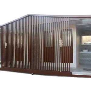 Inodoro Portátil Moderno Rectangular de Madera Sintética para Camping, Ecológico, para Uso en Todas las Estaciones - Product Image 5