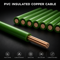 Cable Industrial de Bajo Voltaje KING DE THHN THWN-2, 600V, 14/12/10/8/6/4/2/1/0 AWG, 100% Cobre, Aislamiento de PVC FR, Revestimiento de Nailon