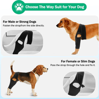 Protège-genoux et pattes pour chien en néoprène personnalisé 2025 – Équipement de protection souple et écologique en fibre pour animaux de compagnie, idéal post-opératoire, blessures et entraînement d'agilité