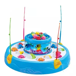 Juguetes Baratos de China, Juguetes Divertidos de plástico, inteligencia con música y luz, juguete de pesca eléctrico - Product Image 1