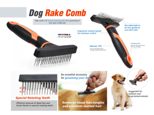 Offre Spéciale : Outil de Toilettage pour Animaux – Brosse Peigne Démêlante pour Chiens – Vente en Gros - Product Image 4