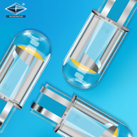 LED-Autoleuchte T10 Breite COB Autoglühre-Fittee LED Kennzeichenschild-Lampe durchsichtiges Glas Acryl 12 V universelles Leseleuchte