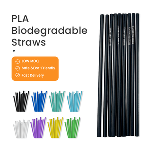 Cannucce di Riso Biodegradabili Personalizzate Ecologiche, Confezionate Singolarmente, Usa e Getta, Etichetta Privata - Product Image 6