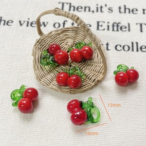 Pendentif à breloques en perles mignonnes en verre au chalumeau pour la fabrication de bijoux faits à la main - Product Image 5