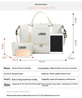 Sac de voyage et de sport multifonctionnel à prix d'usine, personnalisable avec logo, pour le sport, le yoga, le linge, design tendance, écologique et abordable