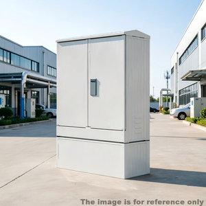 Gabinete de Distribución de Energía para Exteriores, Caja Eléctrica de Fibra de Vidrio y Poliéster, Impermeable, con Bisagras, para Montaje en Poste SMC - Product Image 6