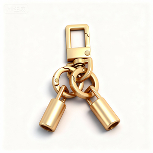 Kim Loại DIY Xoay Móc Khóa Tôm Hùm Khóa Chuỗi Mặt Dây Chuyền Dây Buộc Đẩy Cổng Snap Hook Với Vòng Chìa Khóa Túi Phần Cứng - Product Image 2