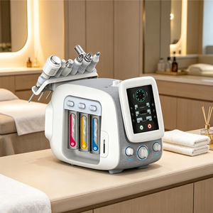 Appareil de beauté multifonctionnel à bulles fines de haute qualité pour usage en salon, machine de nettoyage en profondeur à jet d'oxygène avec Nano Mesogun - Product Image 3